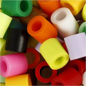 NABBI Perles tube Jumbo 2450 pcs - Couleurs complémentaires NABBI Perles tube Jumbo 2450 pcs - Couleurs complémentaires