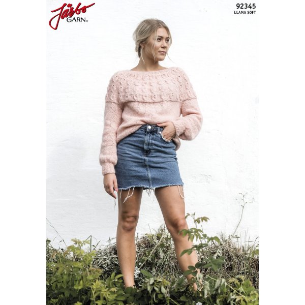 Patron tricot - Orchide - pull avec empicement structur