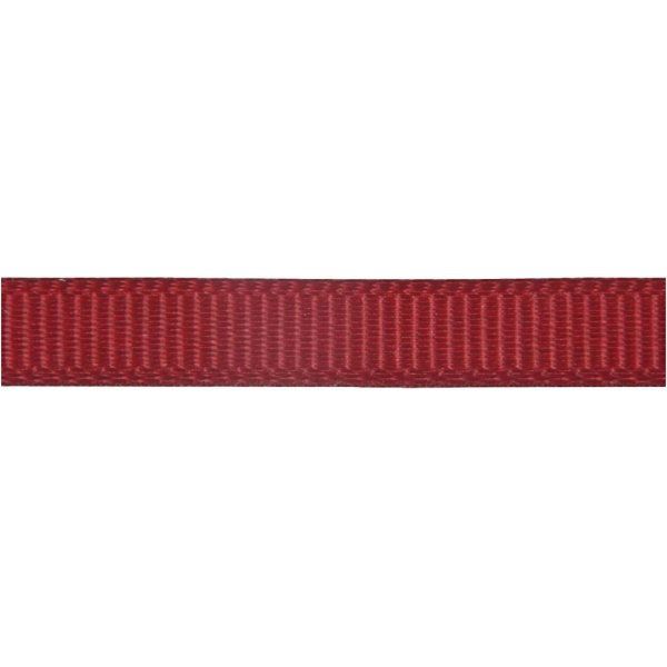 Ruban gros grain - rouge - 15 m Ruban gros grain - rouge - 15 m