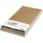 Cartes et enveloppes - naturel 16 x 16 cm - 50 sets