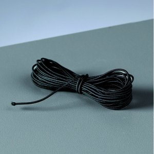 Cordon élastique 0,9 mm - noir 3 m Cordon élastique 0,9 mm - noir 3 m