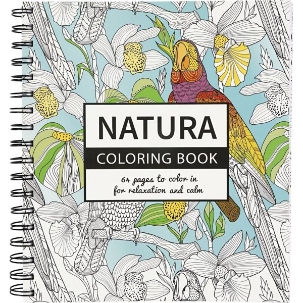 Livre de coloriage antistress - nature