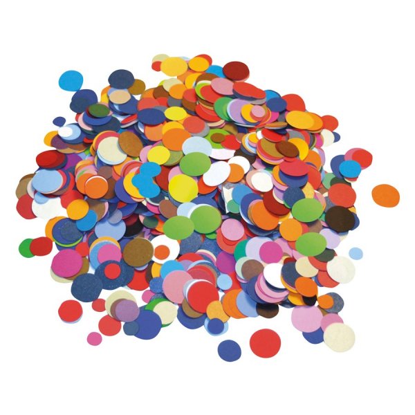 Mlange de cercles de mosaque en papier - 200 g