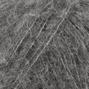 Fil DROPS Brushed Alpaca Silk - 25g - Gris (03) Fil DROPS Brushed Alpaca Silk - 25g - Gris (03)