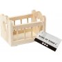 Accessoires Pre Nol - Berceau - 8 x 5,5 cm