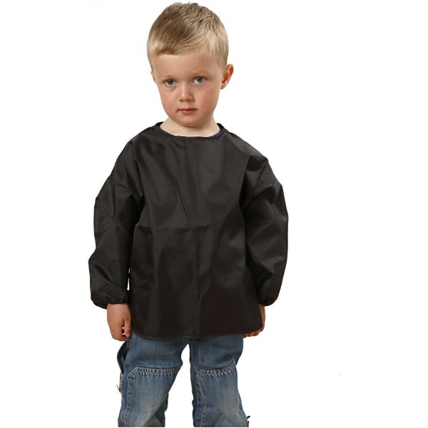 Tablier de peintre - noir - 2-3 ans
