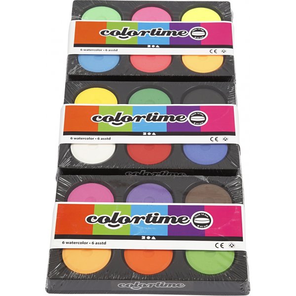Aquarelle - Ø44 cm - couleurs fluo Aquarelle - Ø44 cm - couleurs fluo