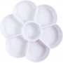 Palette de fleurs - blanc