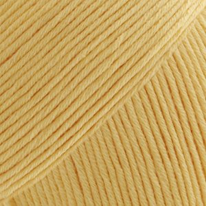 Fil DROPS Safran Uni Color - 50g - Jaune vanille (10) Fil DROPS Safran Uni Color - 50g - Jaune vanille (10)