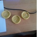 Image client Pâte à modeler silicone - blanc/jaune 100 g + 100 g 2 composants