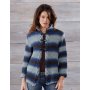 Patron tricot - Cardigan tricot mousse en fil double