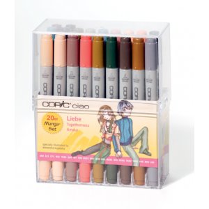 Coffret Copic Ciao - 20 stylos - Love (mix par Alexandra Kopetzky) Coffret Copic Ciao - 20 stylos - Love (mix par Alexandra Kopetzky)