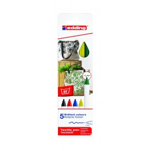 Edding 4600 Textile - Couleurs de base Edding 4600 Textile - Couleurs de base