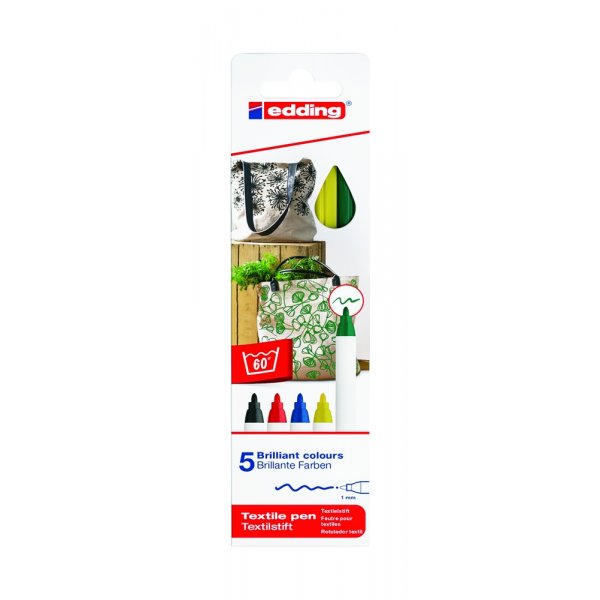 Edding 4600 Textile - Couleurs de base