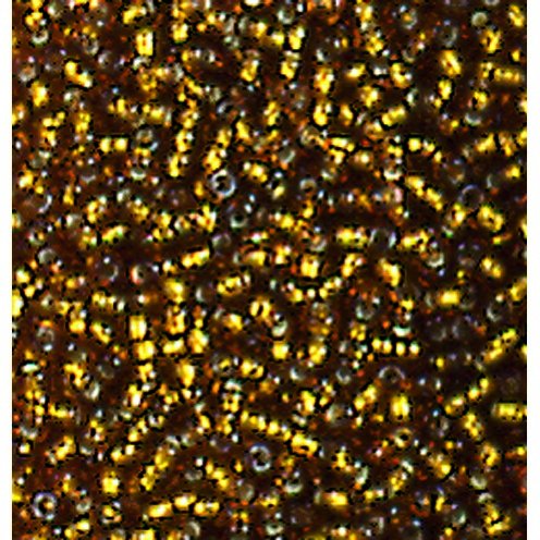 Rocailles doublées argent - or vieilli Rocailles doublées argent - or vieilli