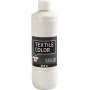 Peinture textile solide - blanc opaque - opaque - 500 ml