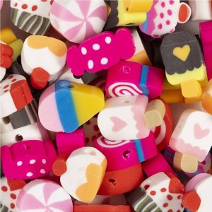 Perles figurines - Bonbon - 200 pcs Perles figurines - Bonbon - 200 pcs