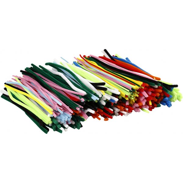 Cure-pipe - couleurs et paisseurs mlanges - 700 pcs