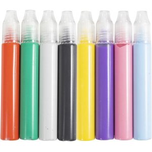 Surligneurs - Couleurs mélangées - 8 x 30 ml Surligneurs - Couleurs mélangées - 8 x 30 ml