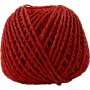 Fil  papier - rouge - 40 m