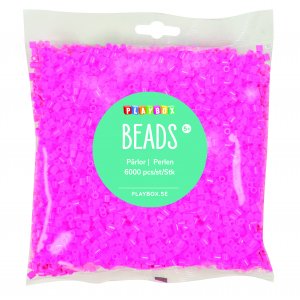 Perles 6000 rose transparent
