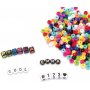 Perles lettres en seau - 1000 pcs