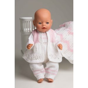 Patron de tricot - Veste, pantalon et couverture Patron de tricot - Veste, pantalon et couverture