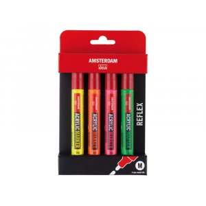Amsterdam Marker Reflex - 4 stylos Amsterdam Marker Reflex - 4 stylos