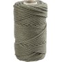 Fil macram - vert mousse - 4 mm - 55 m