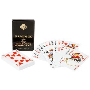Cartes à jouer 100% plastique Cartes à jouer 100% plastique