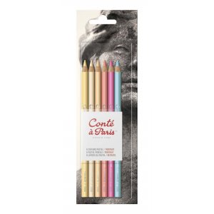 Crayons pastel "Portrait" Conté à Paris - 6 Crayons Crayons pastel "Portrait" Conté à Paris - 6 Crayons
