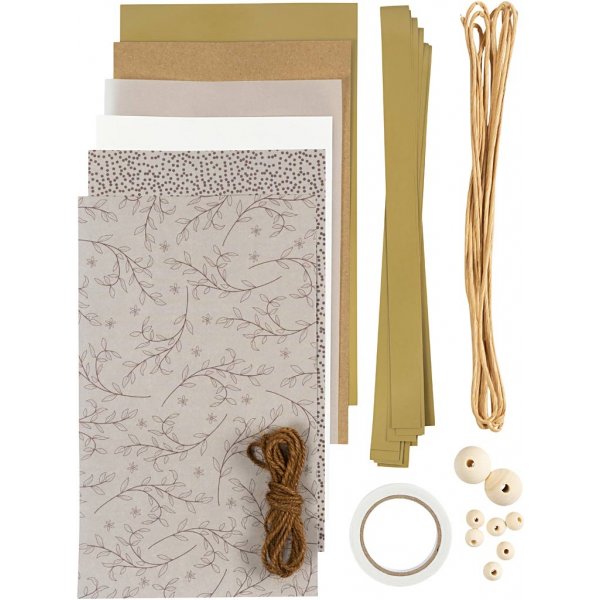 Set cratif - dcoupage papier - nature