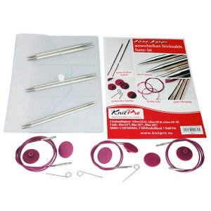 Set à tricoter Nova Metall - Aiguilles de fin Starter Set à tricoter Nova Metall - Aiguilles de fin Starter