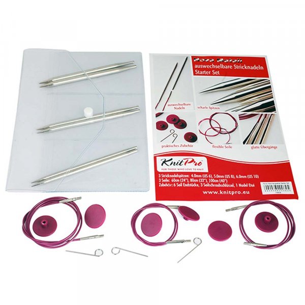 Set à tricoter Nova Metall - Aiguilles de fin Starter