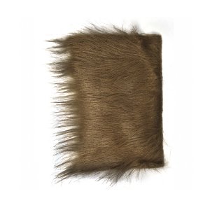 Peluche cheveux longs 20 x 35 cm - marron Peluche cheveux longs 20 x 35 cm - marron