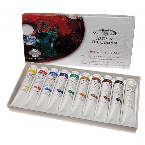 Peinture  l'huile W&N Artists' Introductory set 10 x 21 ml