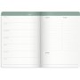 Agenda hebdomadaire non dat - Bleu