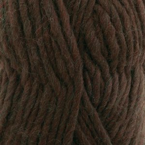 Fil DROPS Snow Uni Color - 50g - Marron foncé (03) Fil DROPS Snow Uni Color - 50g - Marron foncé (03)