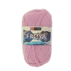 Fil Viking Fröya 50g - Rose clair (215) Fil Viking Fröya 50g - Rose clair (215)
