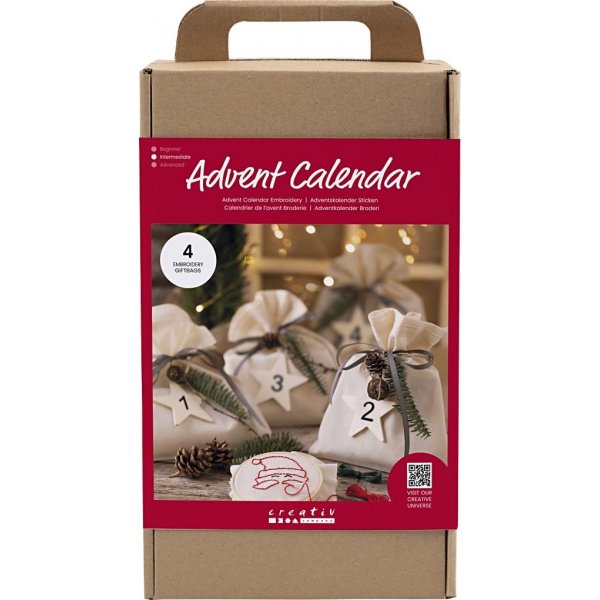 Calendrier de l'Avent - Broderie