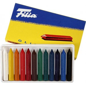 Crayons pastel à l'huile Filia - 12 pcs Crayons pastel à l'huile Filia - 12 pcs