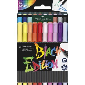 Coffret crayons de couleur - Faber-Castell - Feutres Redline - Coffret Black Edition Coffret crayons de couleur - Faber-Castell - Feutres Redline - Coffret Black Edition