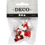 Figurines - Pre Nol - Renne et bonhomme de neige