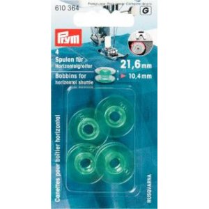 Bobine de machine à coudre pour navette horizontale 21,6 4pcs Bobine de machine à coudre pour navette horizontale 21,6 4pcs
