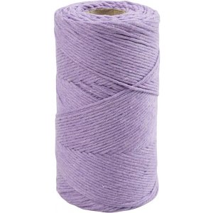Fil macramé, violet, 198 m Fil macramé, violet, 198 m