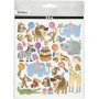 Autocollants - Anniversaire des animaux