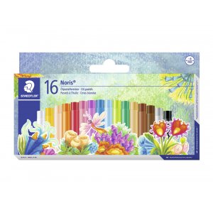 Crayons pastel à l'huile Noris 8 mm - 16 crayons Crayons pastel à l'huile Noris 8 mm - 16 crayons