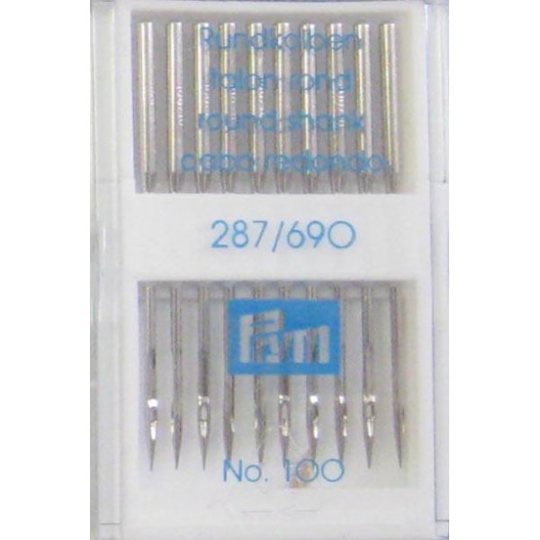 Aiguilles pour machine  coudre Sys. 287(690) Standard 16/100 10 pices