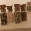Image client Bouteille en verre avec bouchon Transparent - 11x22 mm