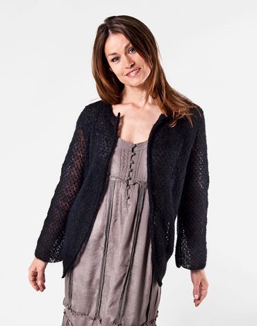 Patron tricot - Cardigan (points ars)